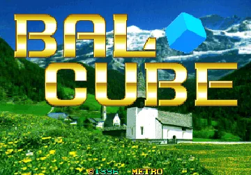 Bal Cube screen shot title